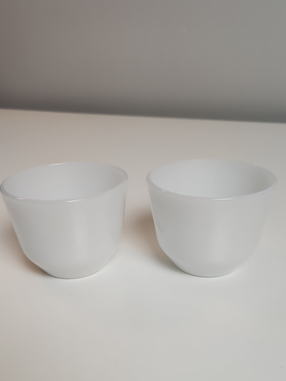 Vintage Federal Glass Milk Glass Mixing Bowl Set - Picture 10 of 13